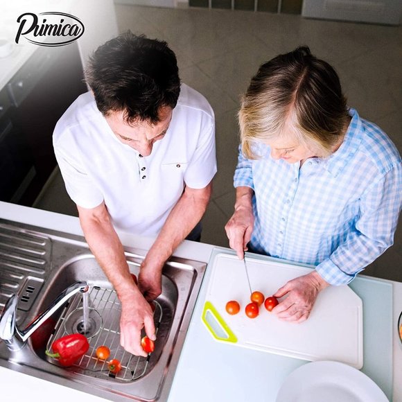 Kitchen Sink Bottom Grid Protector Stainless Steel 13.1 x 11.6 inch Rear Drain - Picture 5 of 6